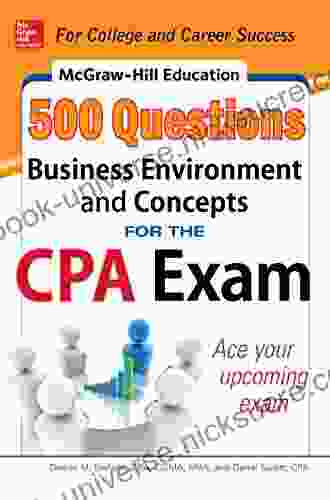 McGraw Hill Education 500 Business Environment And Concepts Questions For The CPA Exam (McGraw Hill S 500 Questions)