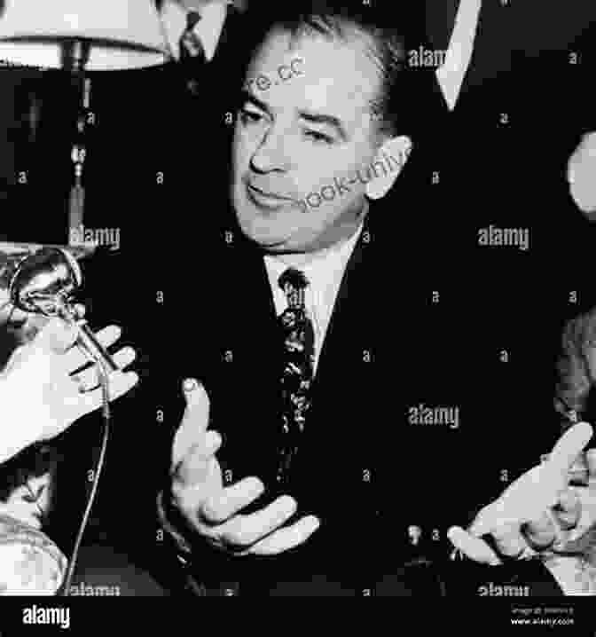A Black And White Photo Of Senator Joe McCarthy Speaking At A Microphone Demagogue: The Life And Long Shadow Of Senator Joe McCarthy
