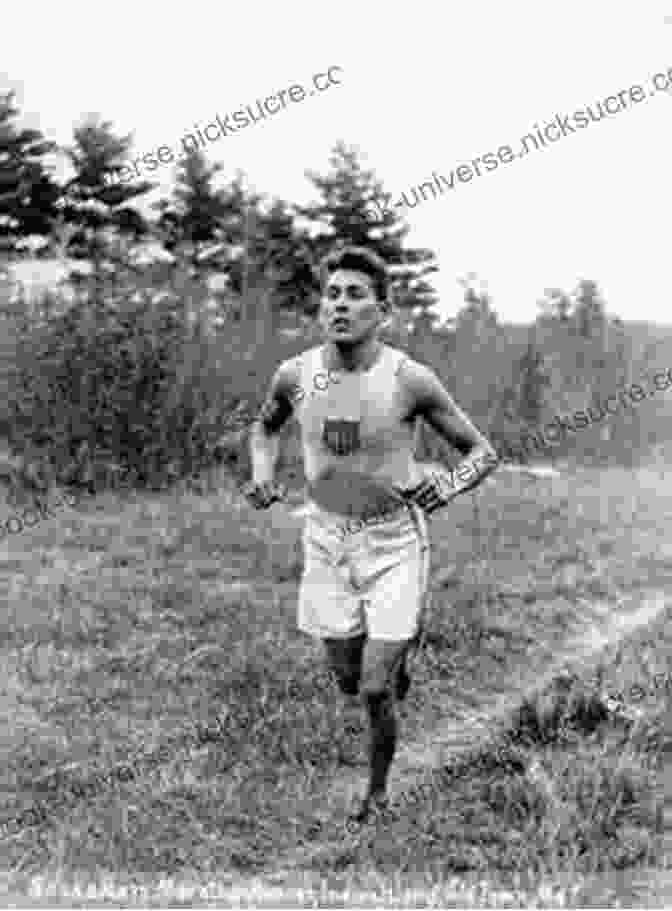 A Black And White Photograph Of Andrew Sockalexis, A Native American Runner, Wearing A Track Uniform And Looking Determined Native Trailblazer: The Glory And Tragedy Of Penobscot Runner Andrew Sockalexis