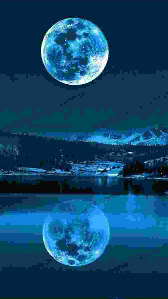 A Blue Moon Hanging In The Night Sky Our Last Blue Moon Janna Herron