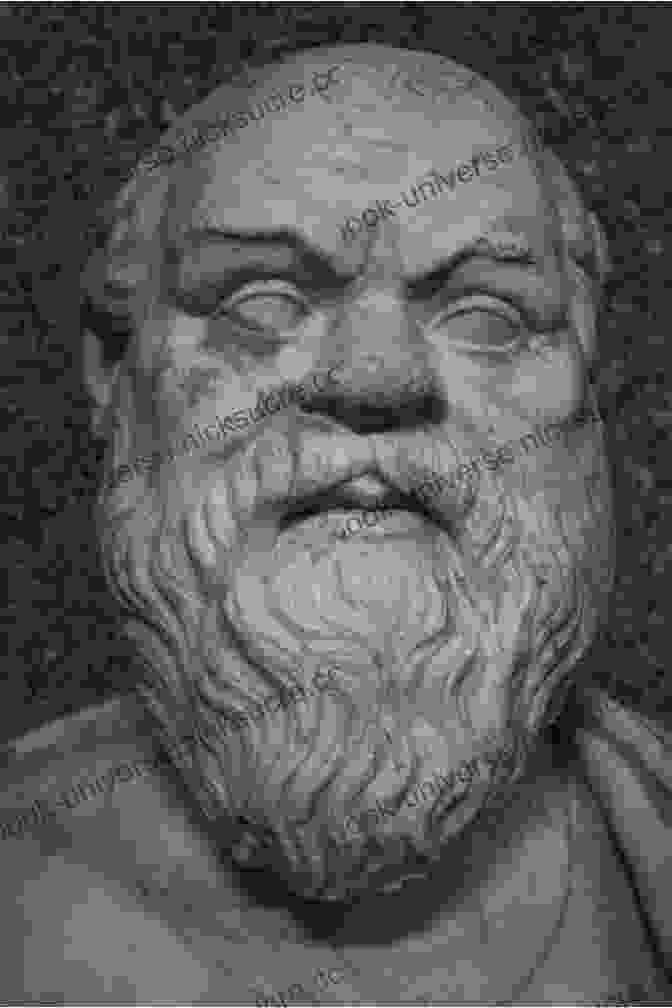 A Bust Of Socrates, An Ancient Greek Philosopher. He Has A Stern Expression And Is Shown With A Beard And A Headband. The Hemlock Cup: Socrates Athens And The Search For The Good Life