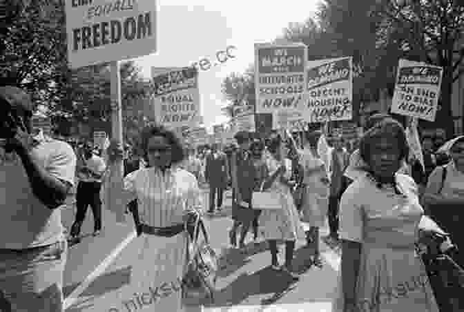 A Group Of African Americans March In A Civil Rights Protest. Being Somebody And Black Besides: An Untold Memoir Of Midcentury Black Life