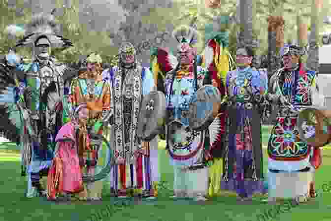 A Group Of Big Bear First Nations Members Performing A Traditional Dance Big Bear (First Nations / Native Americans)