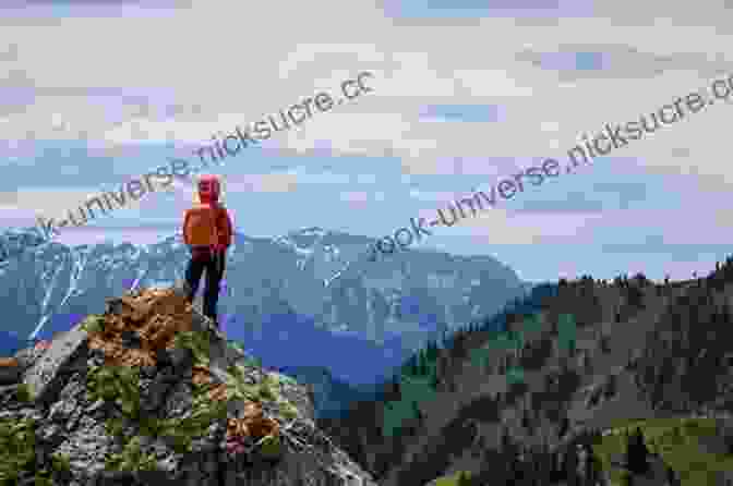 A Hiker Standing On A Mountain Summit, Overlooking The Breathtaking Landscape Of The British Columbia North Coast. Gumboot Girls: Adventure Love Survival On British Columbia S North Coast
