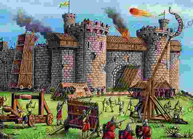 A Medieval Siege, With Knights Attacking A Castle. Strike Fear In The Land: Pedro De Alvarado And The Conquest Of Guatemala 1520 1541 (The Civilization Of The American Indian 279)