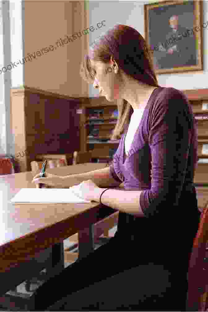 A Person Sitting At A Desk, Writing In A Journal The Art Of Worldly Wisdom