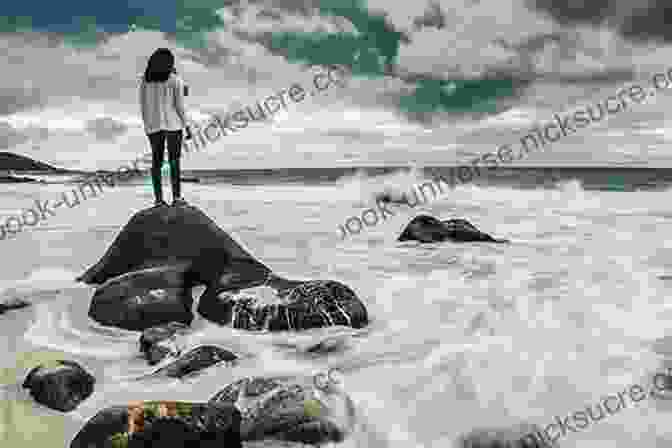 A Person Standing On A Rock, Facing A Stormy Sea The Art Of Worldly Wisdom