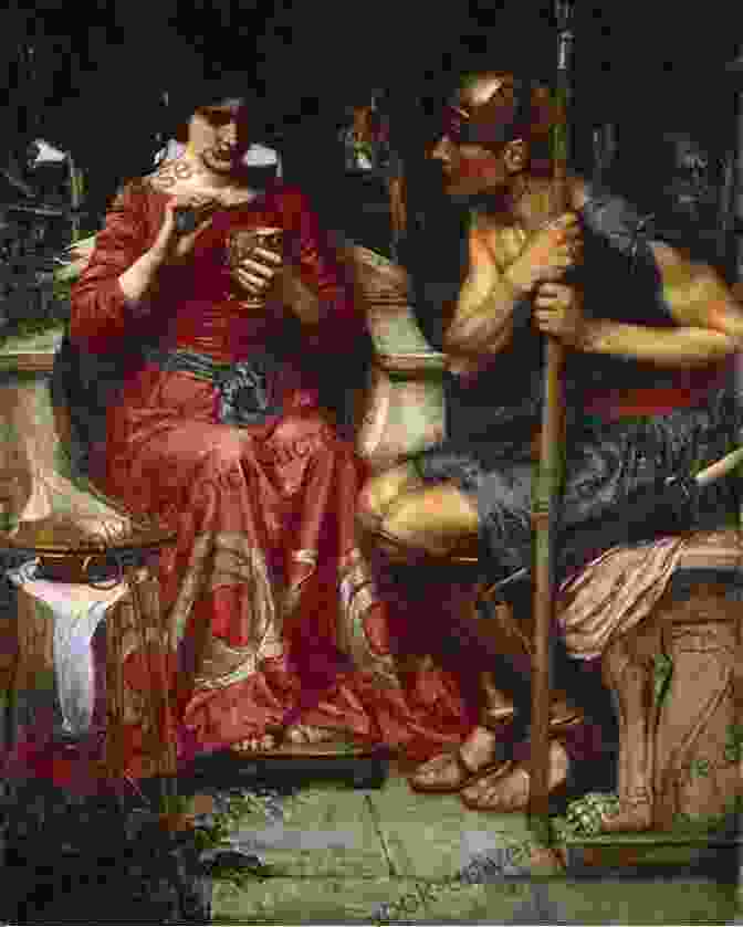 A Striking Painting Depicting Medea, The Tragic Heroine Of Euripides' Masterpiece Medea (Hackett Classics) Euripides
