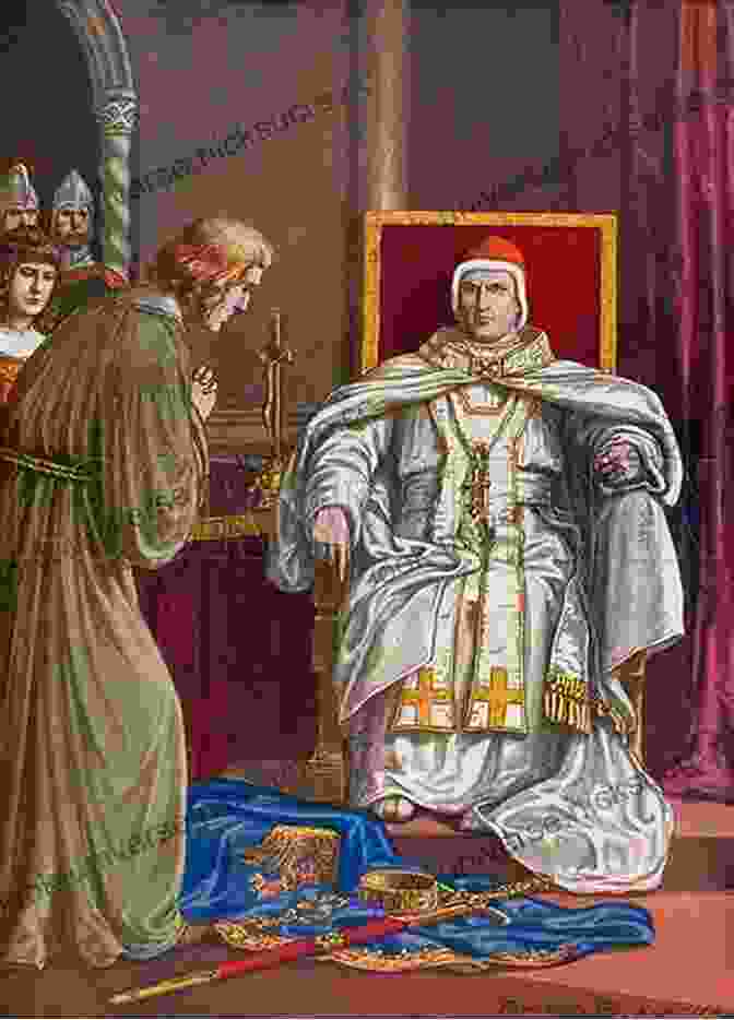 An Image Of Pope Gregory VII Excommunicating The Holy Roman Emperor Henry IV. The Sword And The Cross