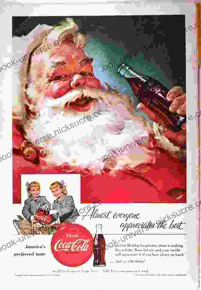Gerry Bowler As Santa Claus In A Classic Coca Cola Advertisement Santa Claus: A Biography Gerry Bowler