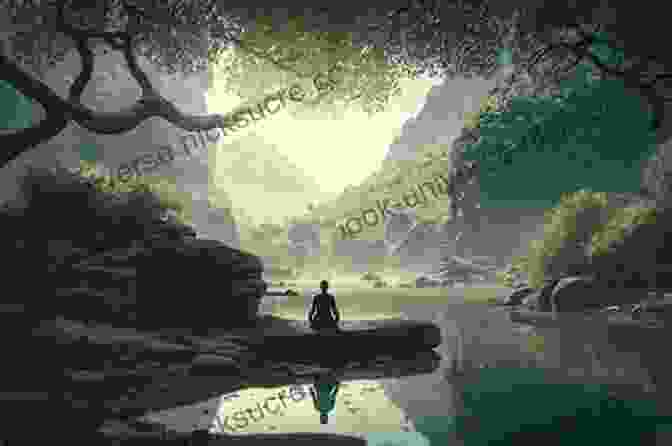 Image Depicting A Person Meditating In Nature, Surrounded By Floating Musical Notes And A Serene Soundscape Spirituality And The Senses: Living Life To The Full