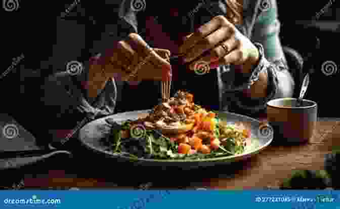 Image Depicting A Person Savoring A Delicious Meal, With A Subtle Spiritual Aura Surrounding The Food, Representing The Connection Between Taste And Spiritual Nourishment Spirituality And The Senses: Living Life To The Full