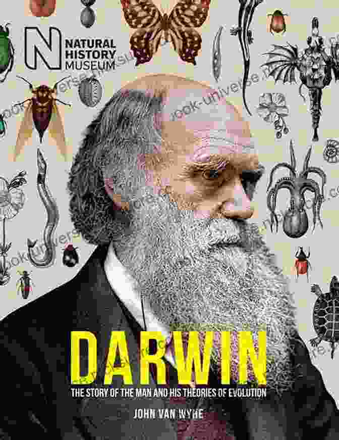 John Van Wyhe, An Artist Known For His Intricate Iconographic Illustrations, With A Close Up Of One Of His Works Featuring A Detailed Depiction Of A Mythical Creature With Interwoven Symbols And Patterns Darwin: A Companion With Iconographies By John Van Wyhe