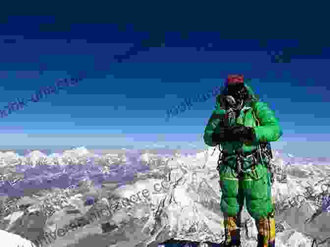 Kay Clark Standing At The Summit Of Mount Everest, With A Breathtaking View Of The Himalayas Behind Her. She Is Wearing Mountaineering Gear And Has A Determined Expression. My Life As Kay Clark