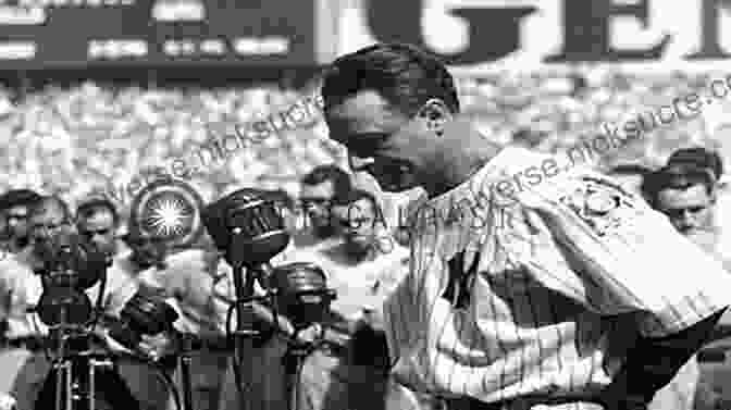 Lou Gehrig Delivering His Emotional Farewell Speech At Yankee Stadium A Game Of Extremes: 25 Exceptional Baseball Stories About What Happened On And Off The Field