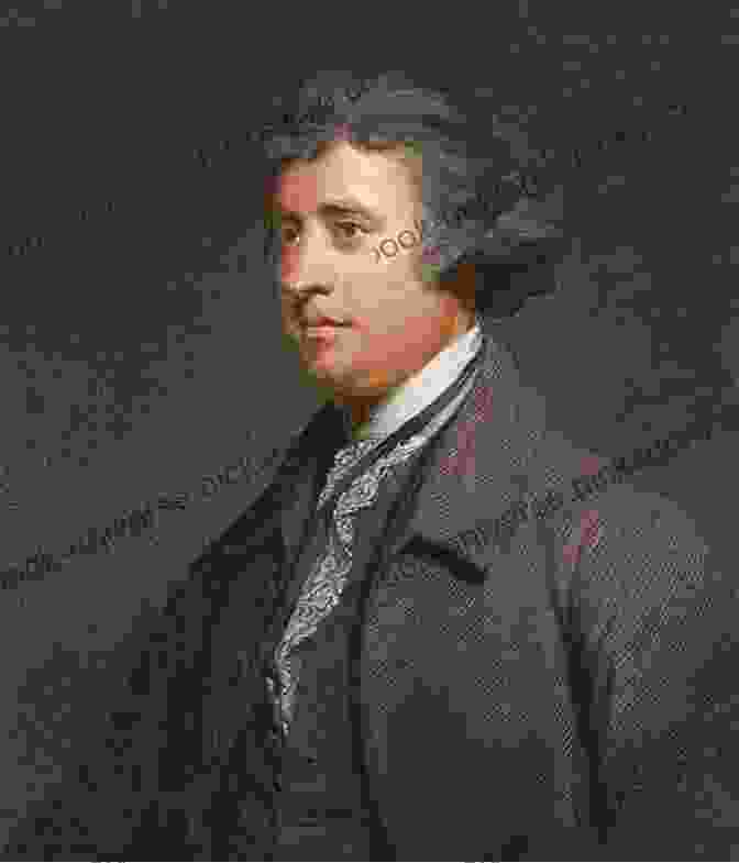 Portrait Of Edmund Burke, A Prominent British Statesman, Philosopher, And Author Of Reflections On The Revolution In France. Reflections On The Revolution In France