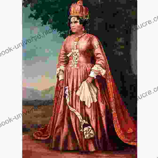 Portrait Of Ranavalona I, The Female Caligula Of Madagascar, With A Fierce Expression And Regal Attire Female Caligula: Ranavalona Madagascar S Mad Queen