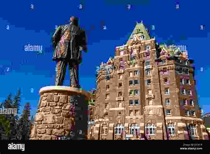 William Van Horne With The Chateau Frontenac And The Banff Springs Hotel In The Background From Telegrapher To Titan: The Life Of William C Van Horne: The Life Of William C Van Horne